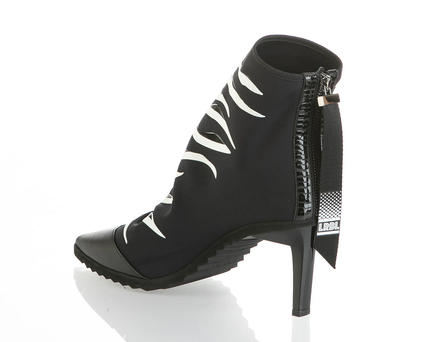 7033 Loriblu Bootie / Black-White