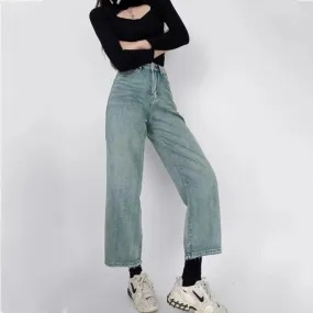 Amerie High Waisted Cropped Mom Jeans - 2 Colors