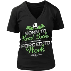 Born to read  - V-neck