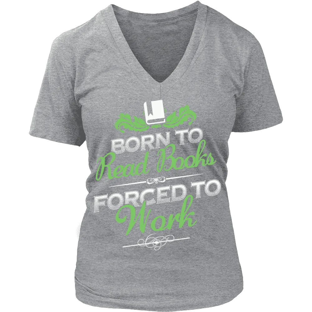 Born to read  - V-neck