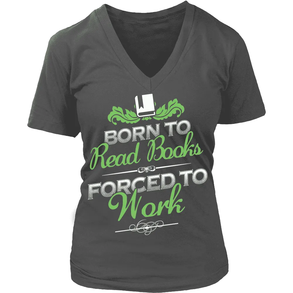 Born to read  - V-neck