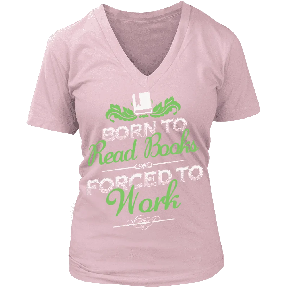 Born to read  - V-neck