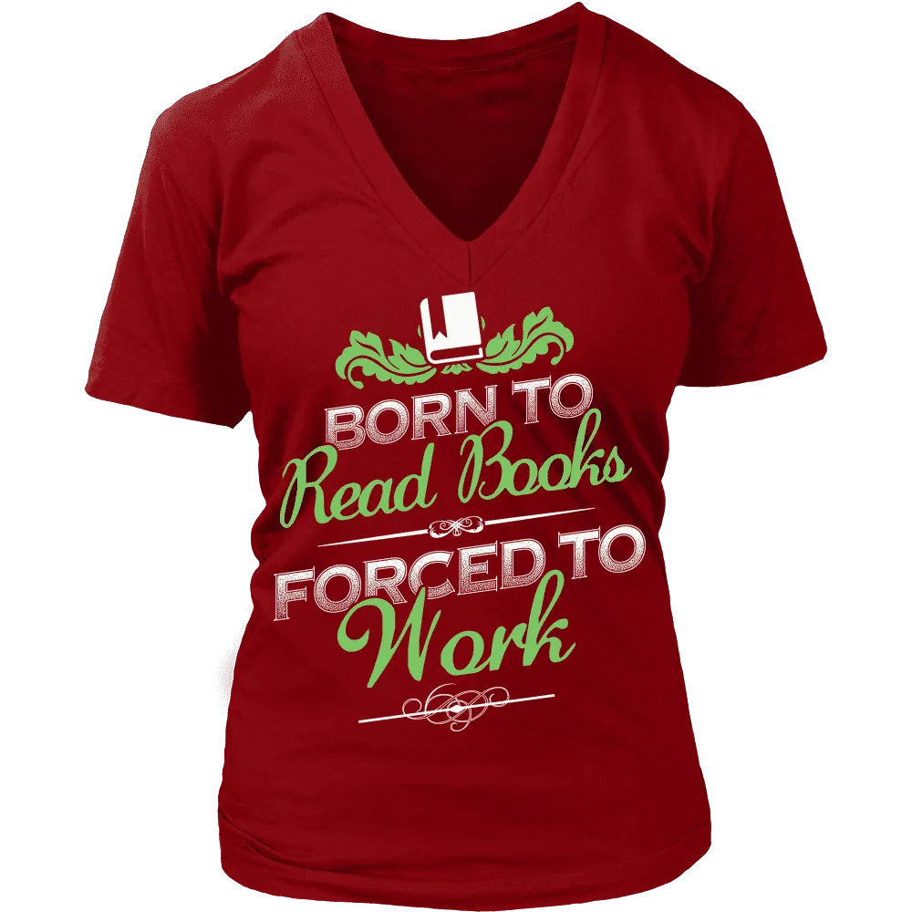 Born to read  - V-neck