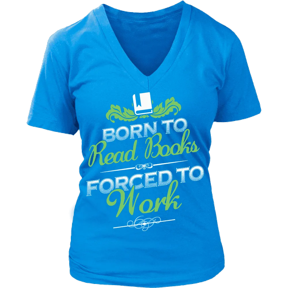 Born to read  - V-neck