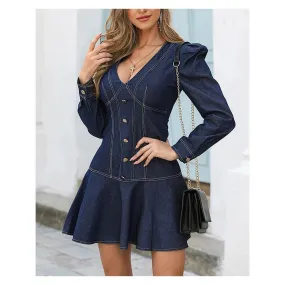 Camila Mini Denim Dress