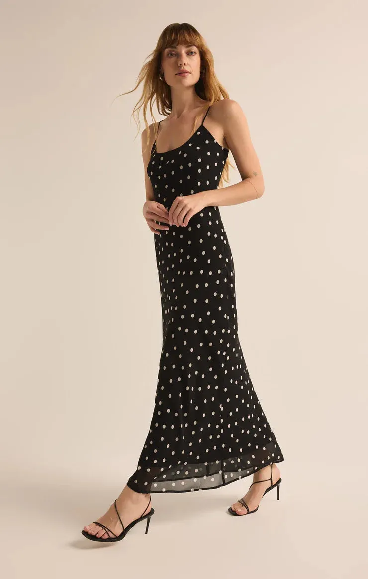 Cecily Polka Dot Slip Dress