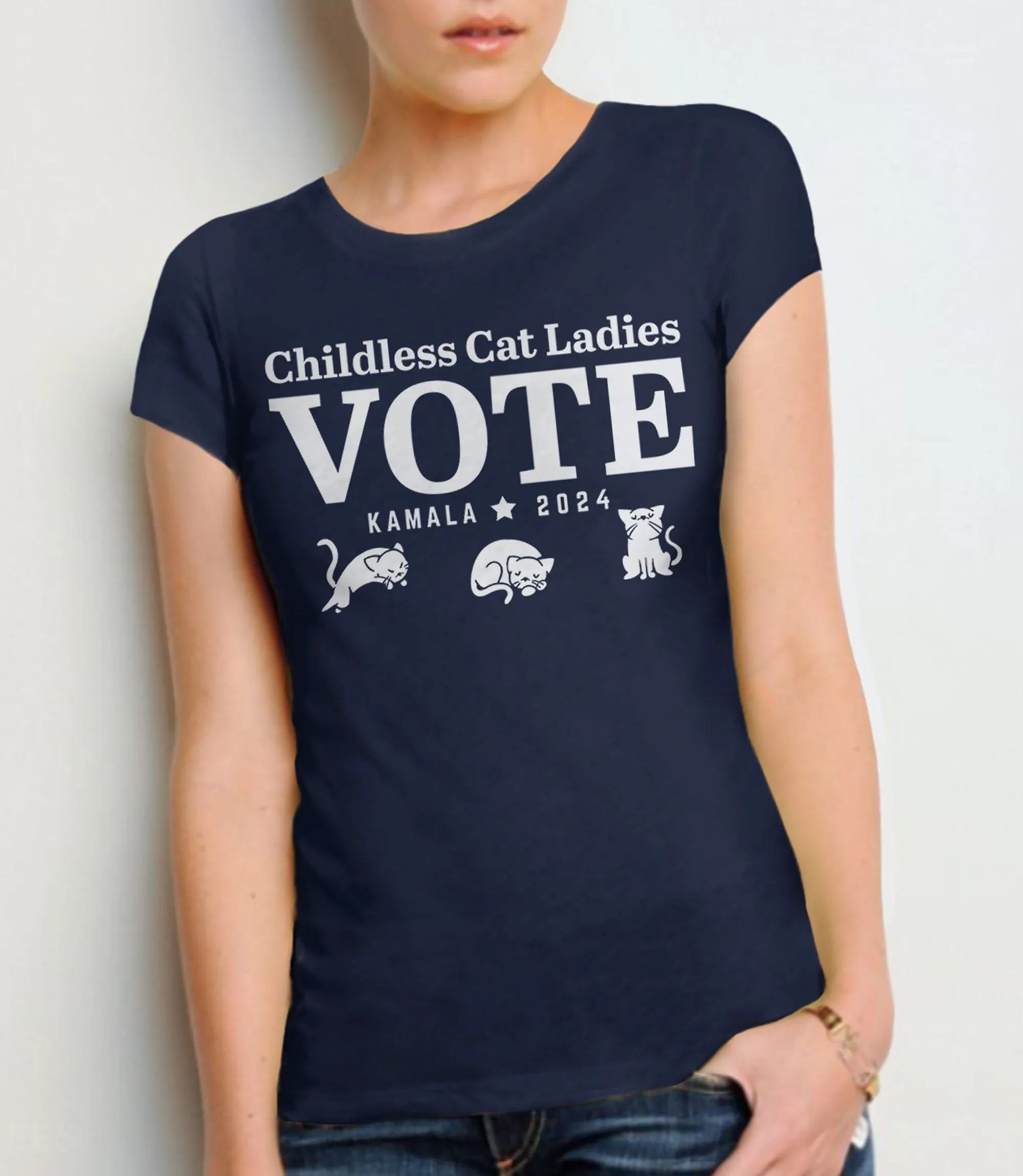 Childless Cat Ladies Vote Shirt