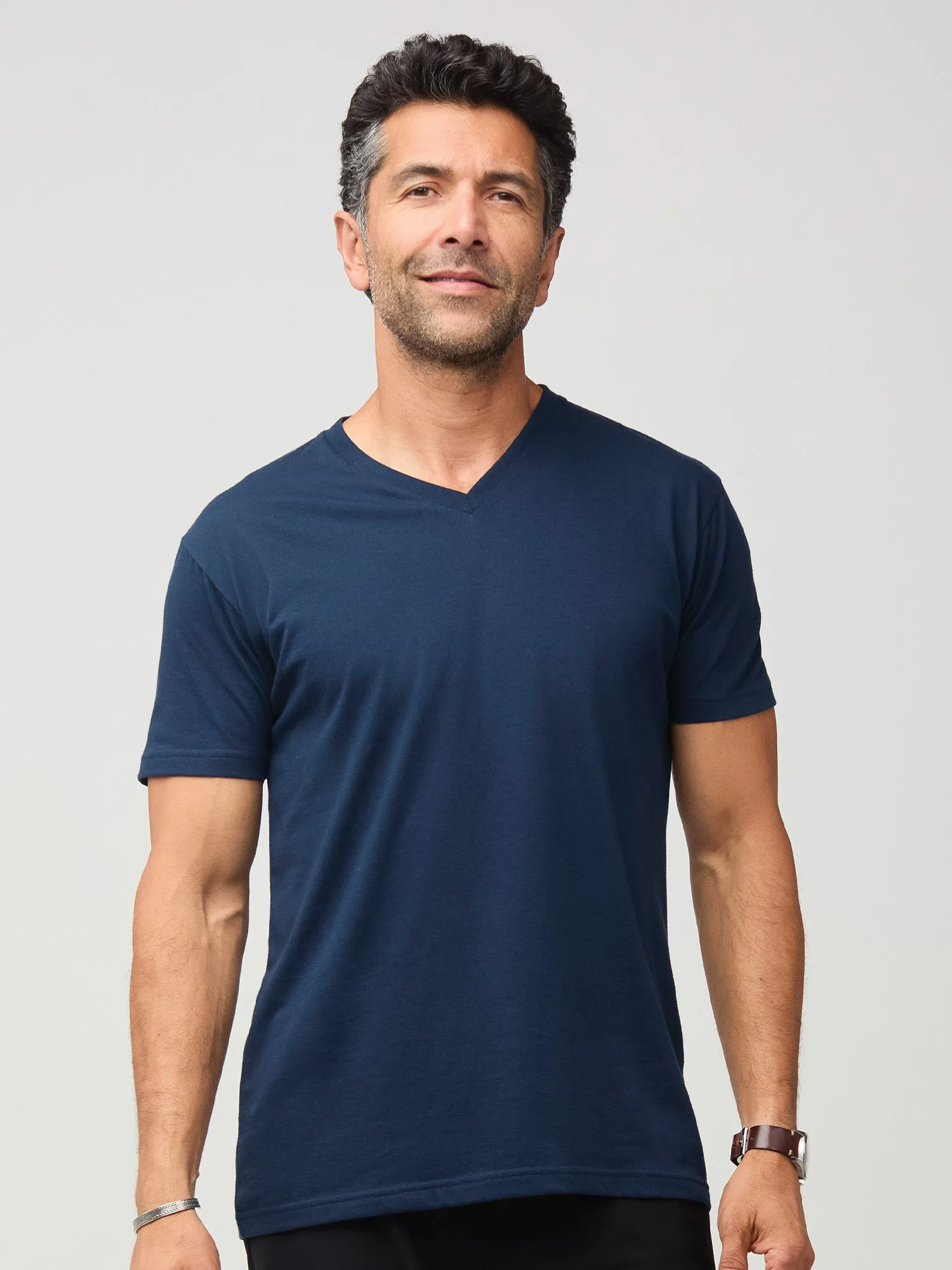 Dark Navy V-Neck