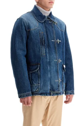 denim jacket with 4 hooks