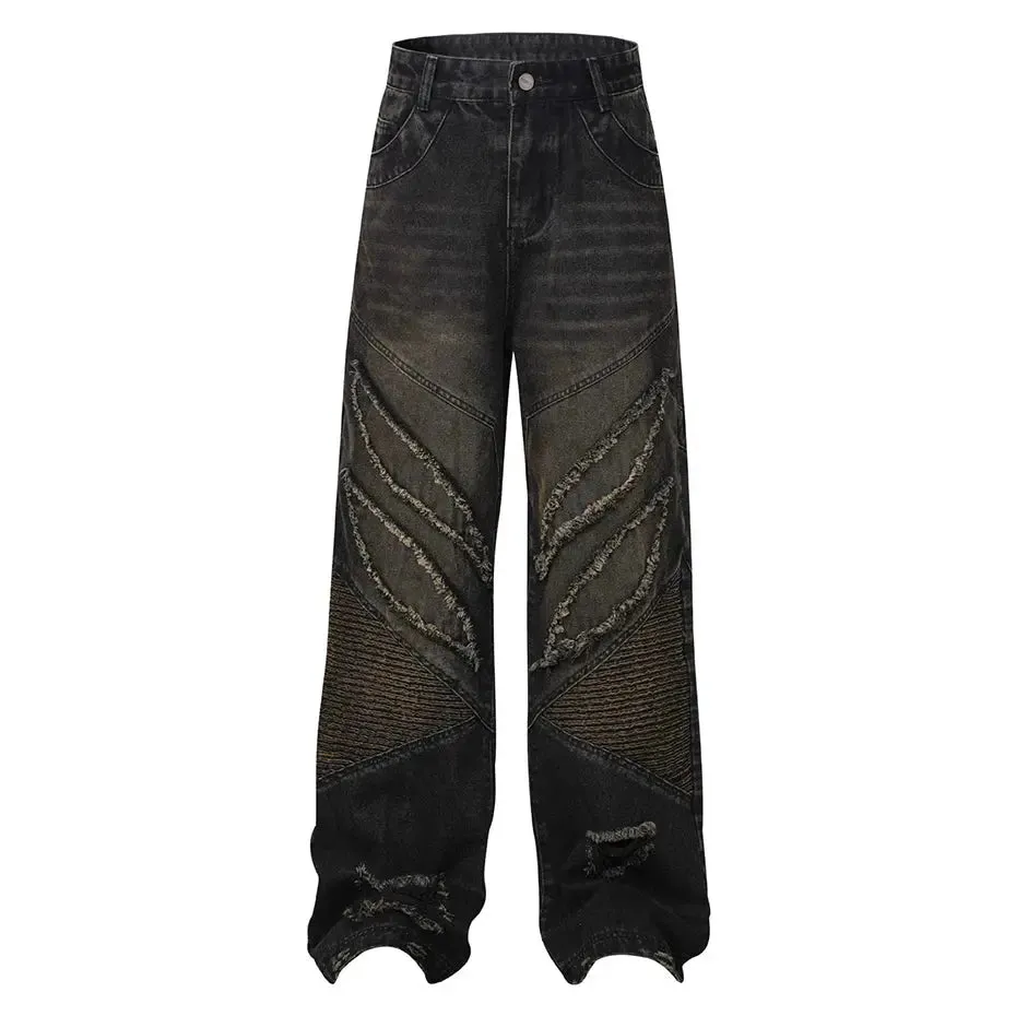 Distressed Y2k Vintage Baggy Jeans