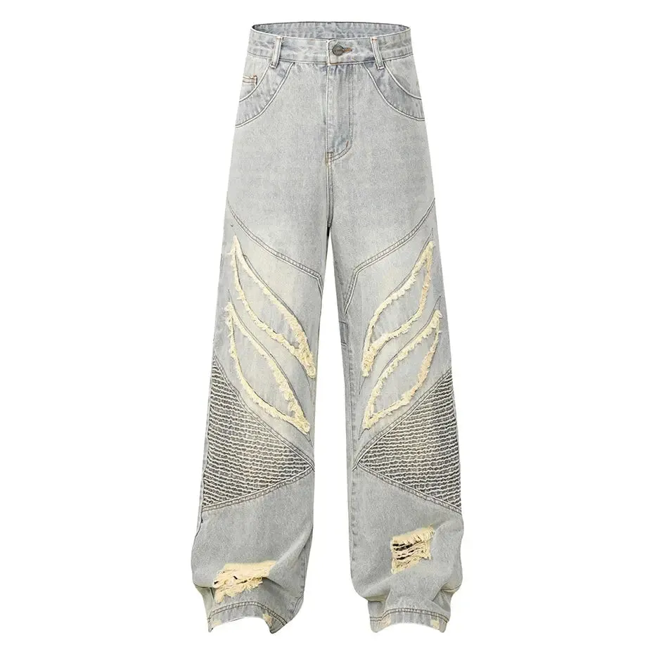 Distressed Y2k Vintage Baggy Jeans