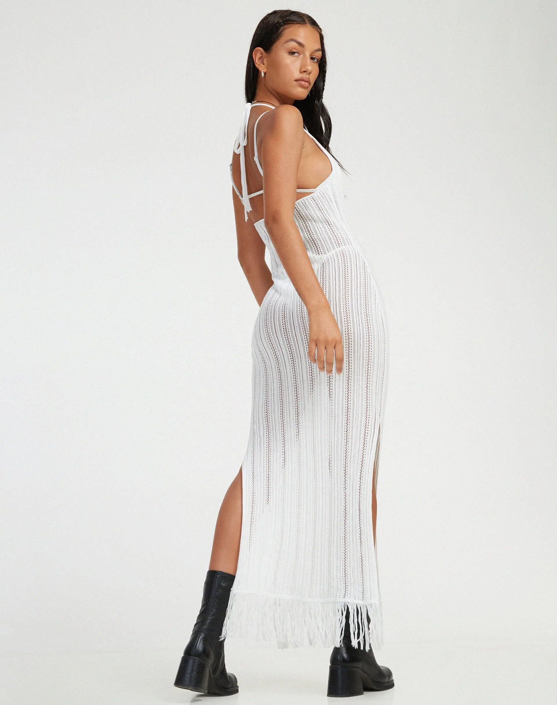 Erla Maxi Dress in Ivory