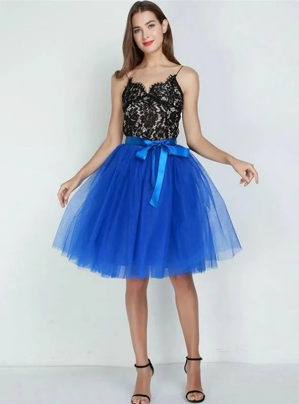 FASHION TULLE SKIRT PLEATED TUTU SKIRTS WOMENS