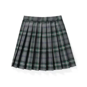 [Green] JK vintage plaid uniform skirt