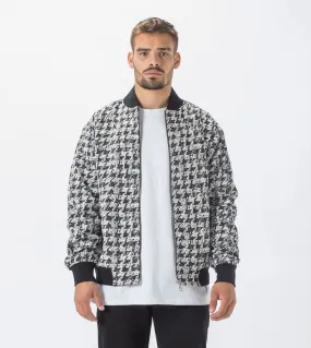 HT Zane Bomber Jacket Black/White