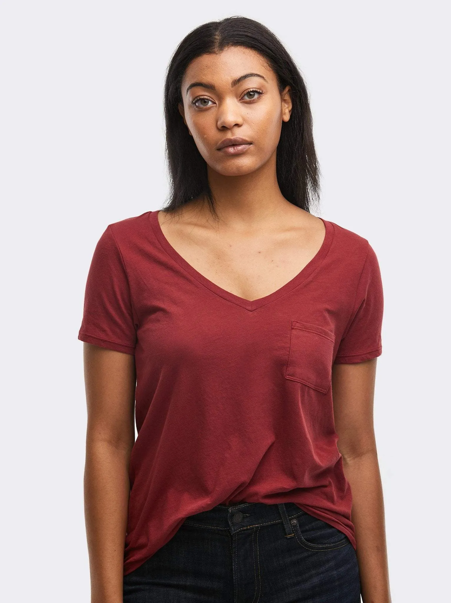 Karina V-Neck Tee