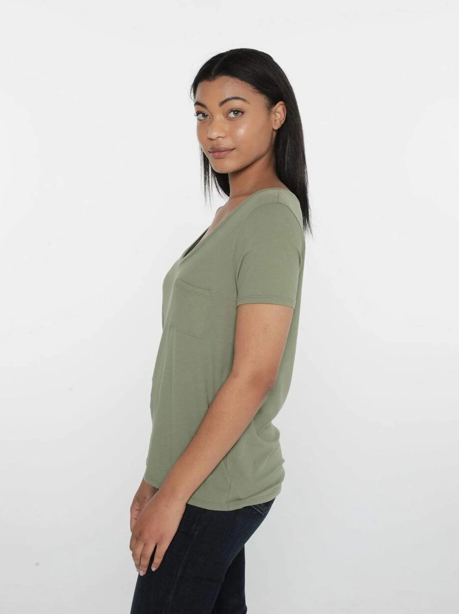 Karina V-Neck Tee