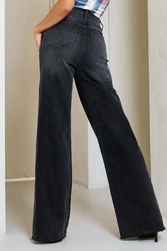 Laura High Waisted Wide Leg Jeans