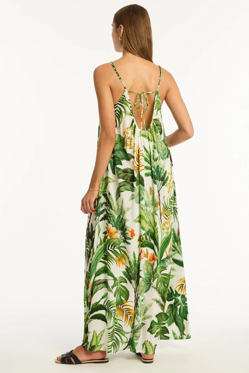 Lotus Maxi Sundress