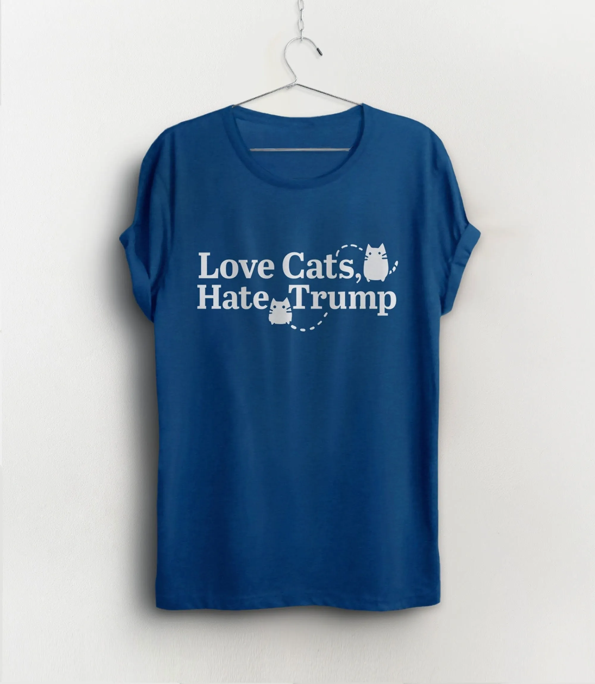 Love Cats Hate Trump Shirt