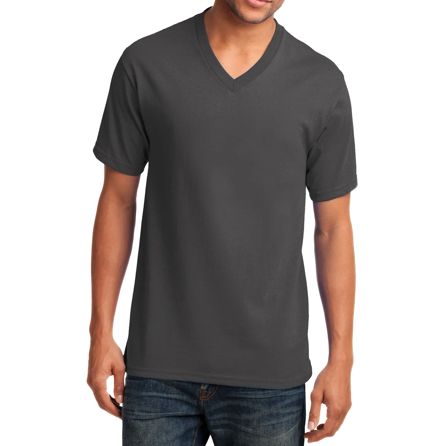 Men's Core Cotton V-Neck Tee