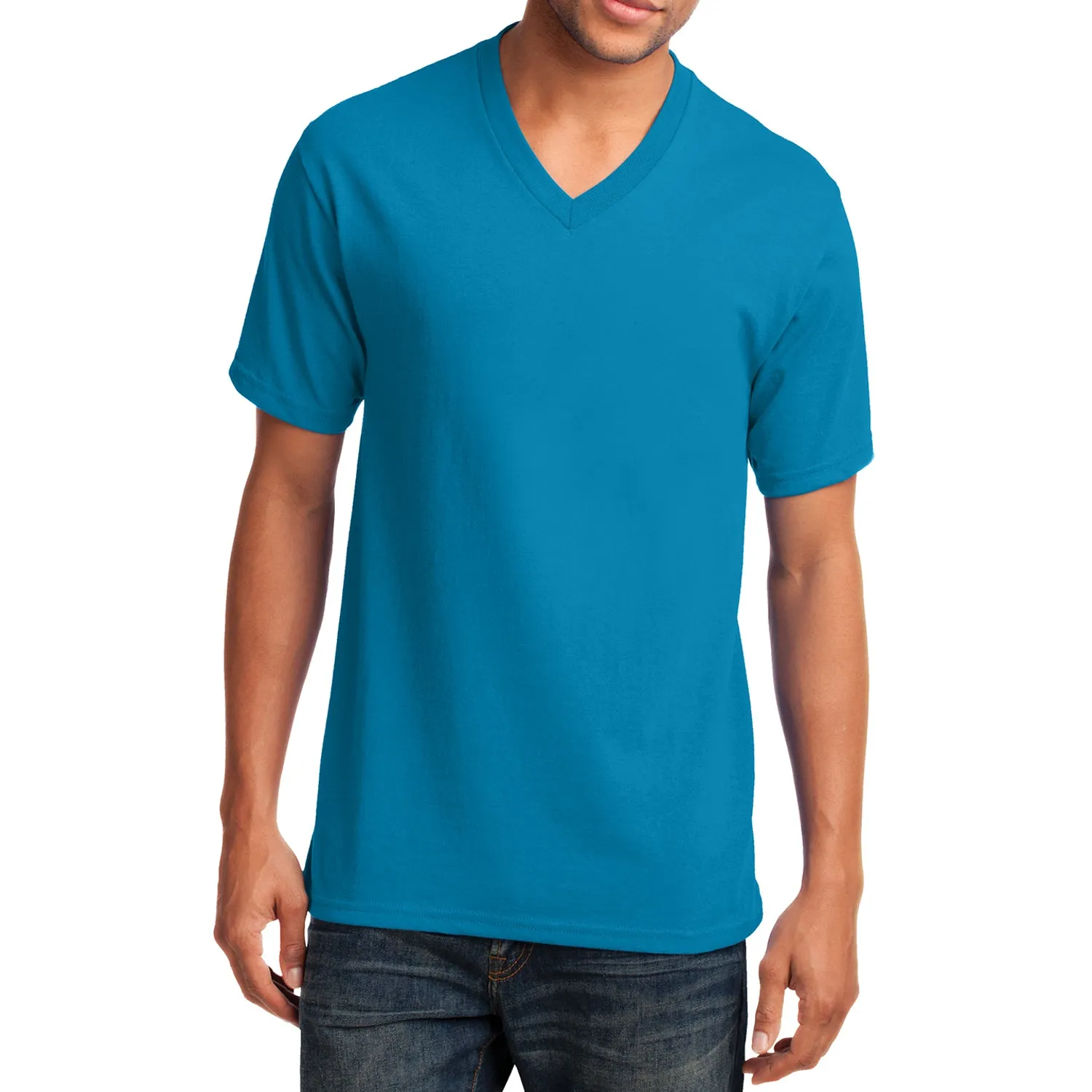 Men's Core Cotton V-Neck Tee