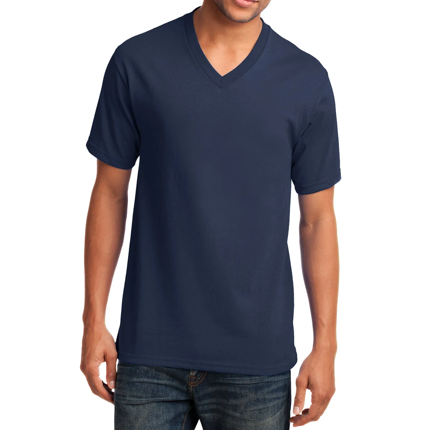 Men's Core Cotton V-Neck Tee