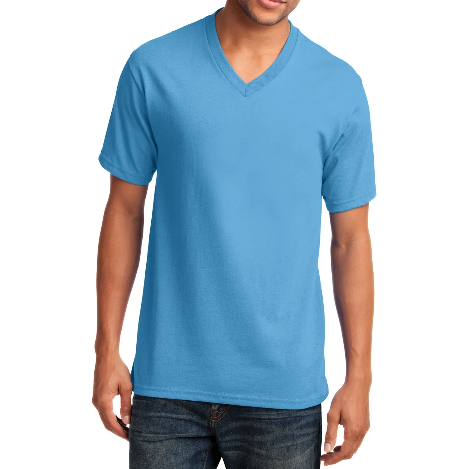 Men's Core Cotton V-Neck Tee