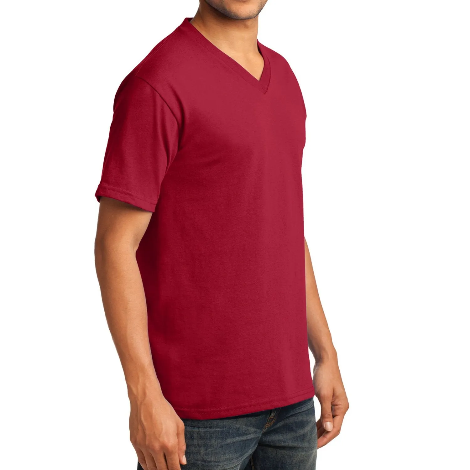 Men's Core Cotton V-Neck Tee