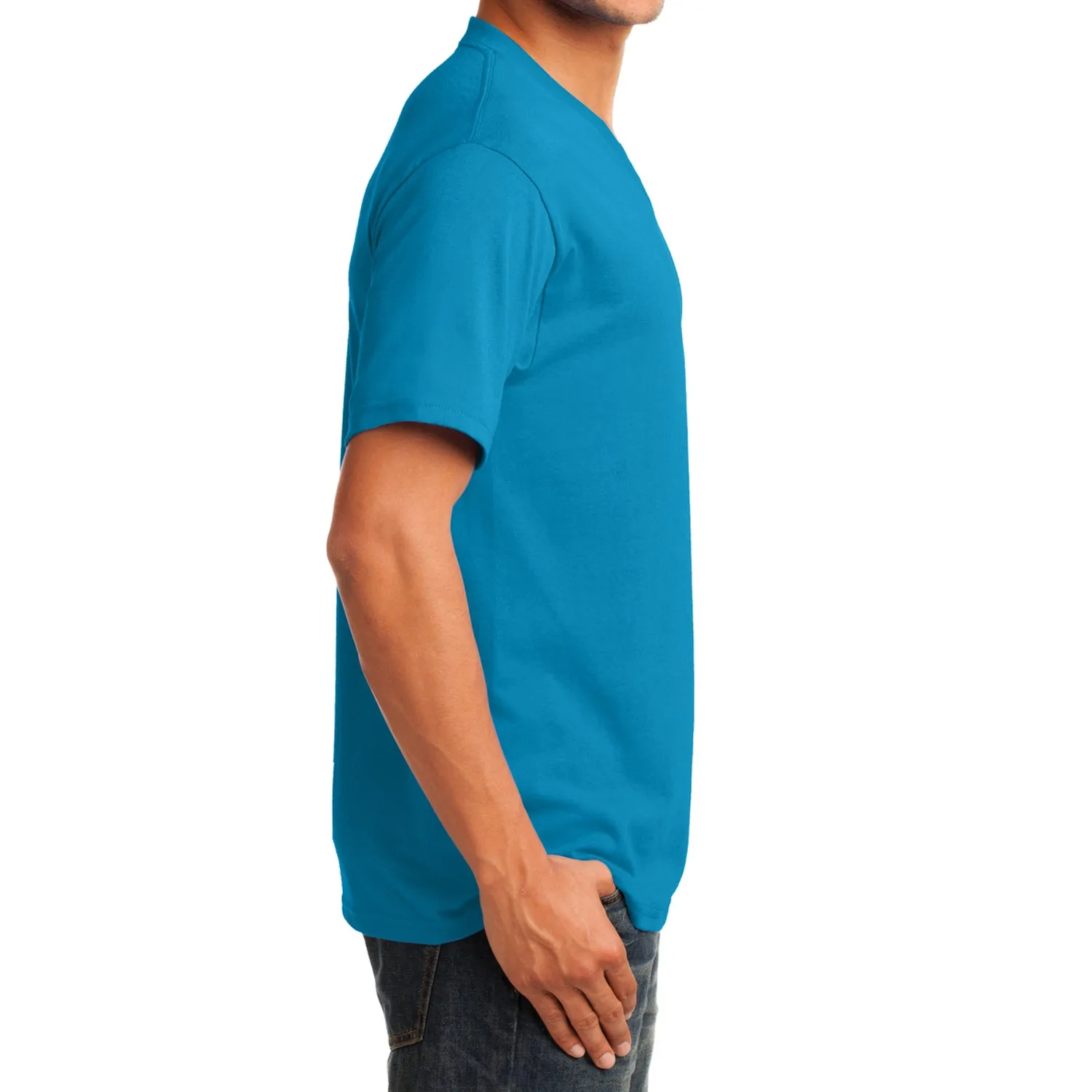 Men's Core Cotton V-Neck Tee