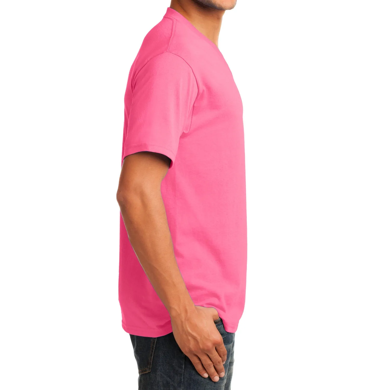 Men's Core Cotton V-Neck Tee