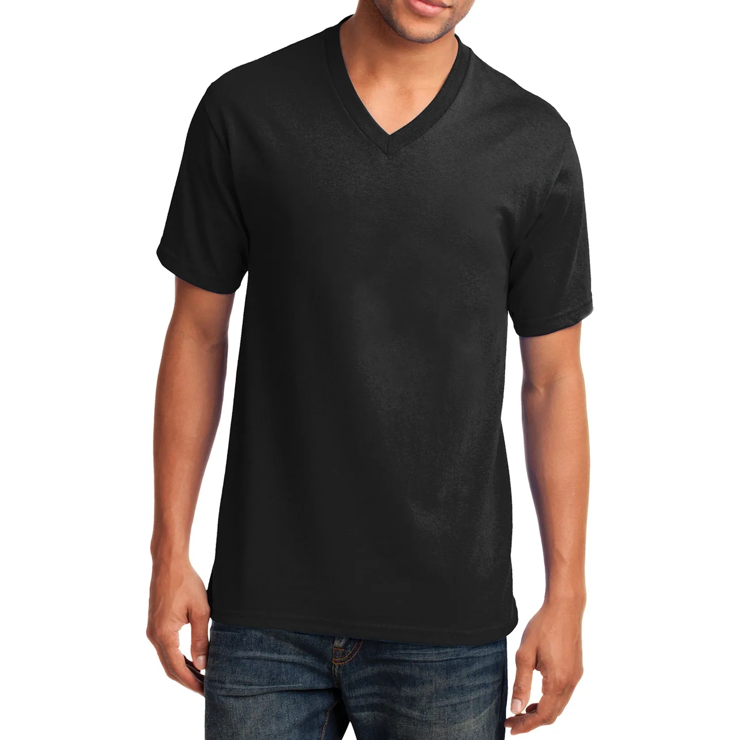 Men's Core Cotton V-Neck Tee