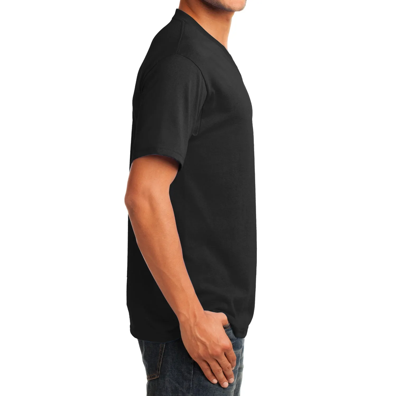 Men's Core Cotton V-Neck Tee