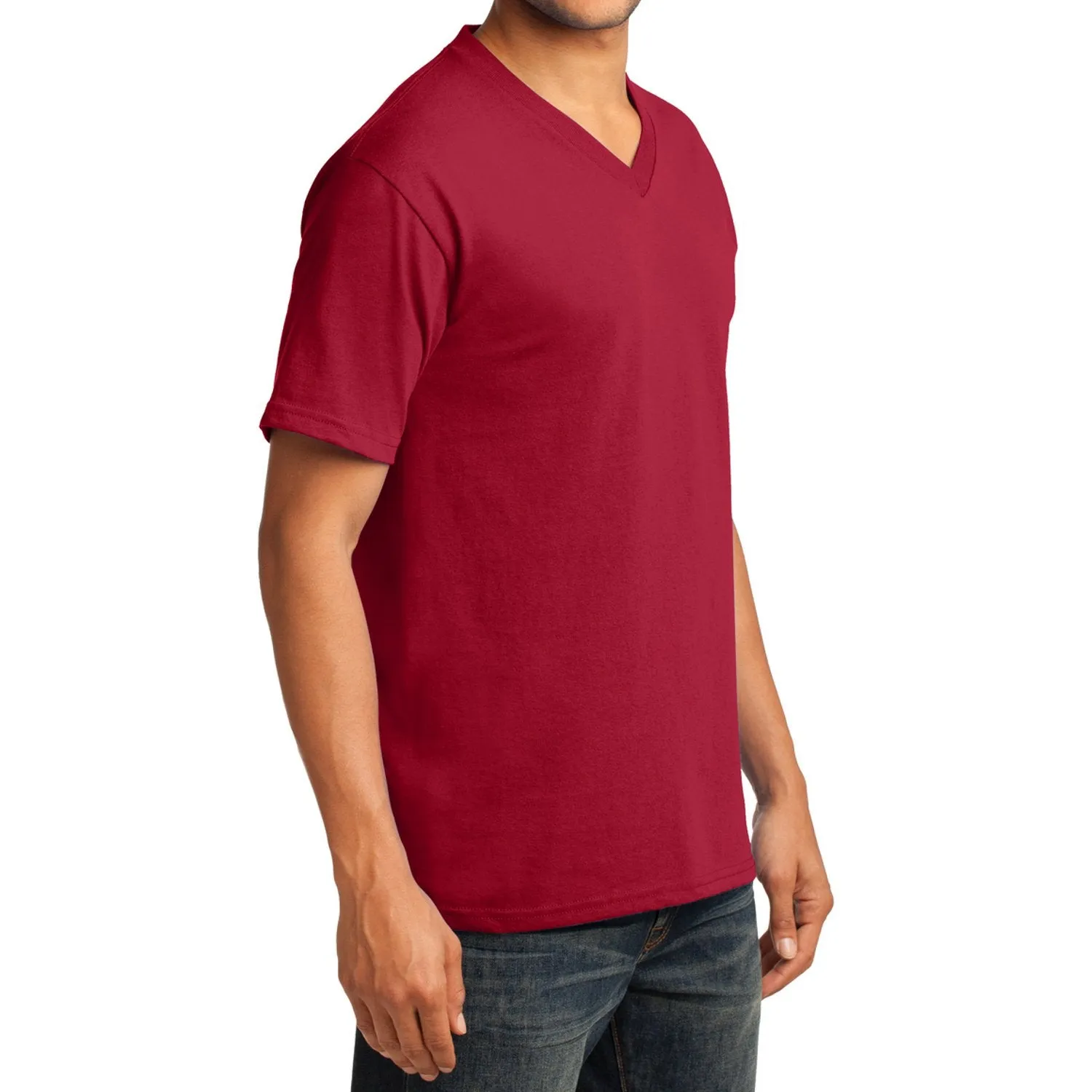 Men's Core Cotton V-Neck Tee