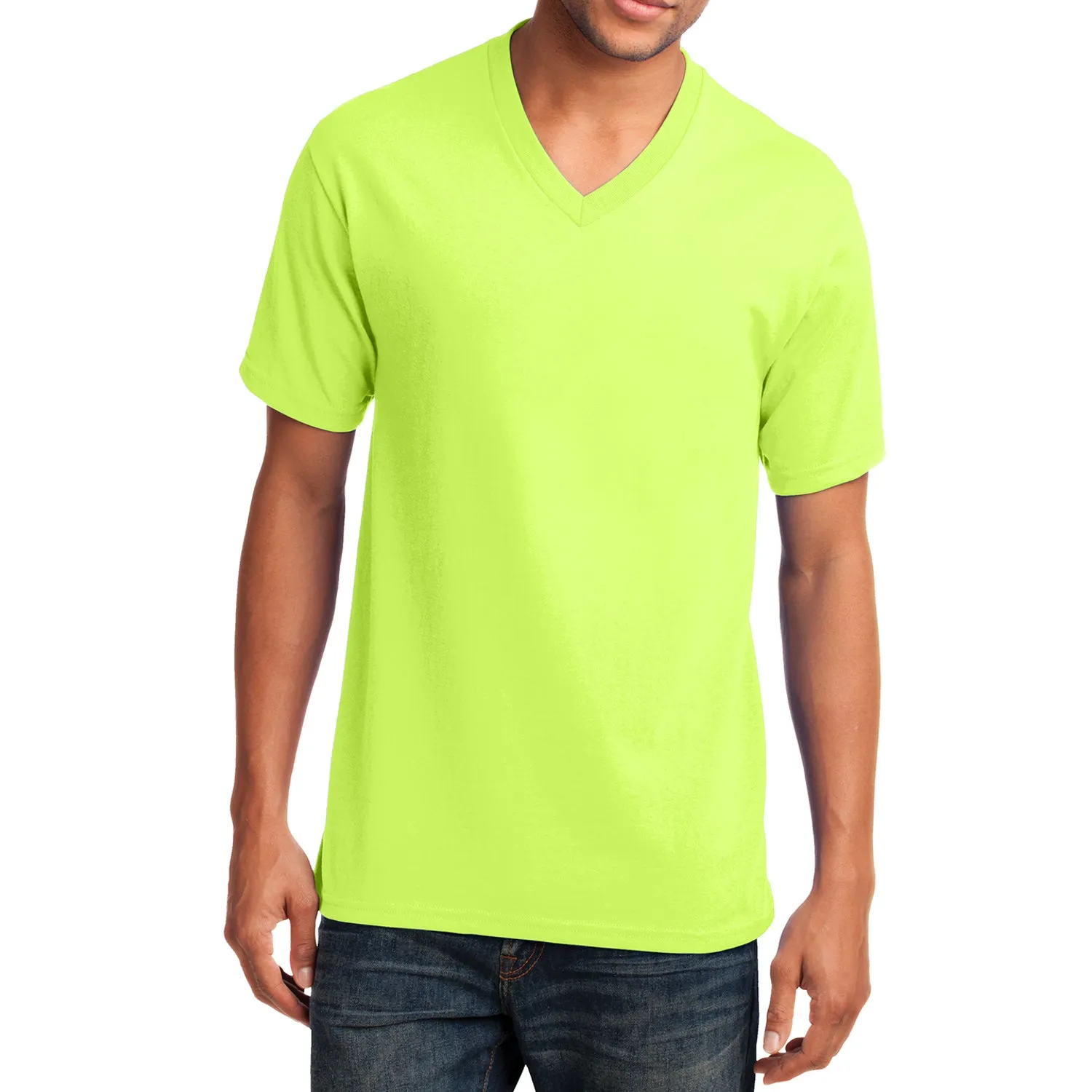 Men's Core Cotton V-Neck Tee