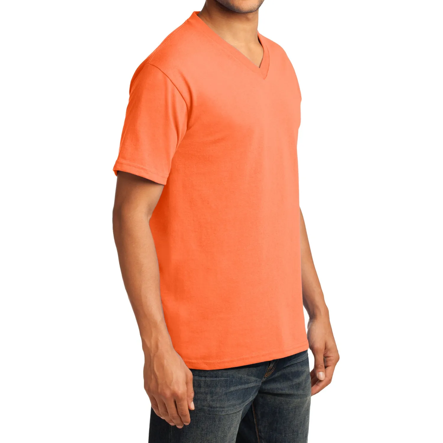 Men's Core Cotton V-Neck Tee