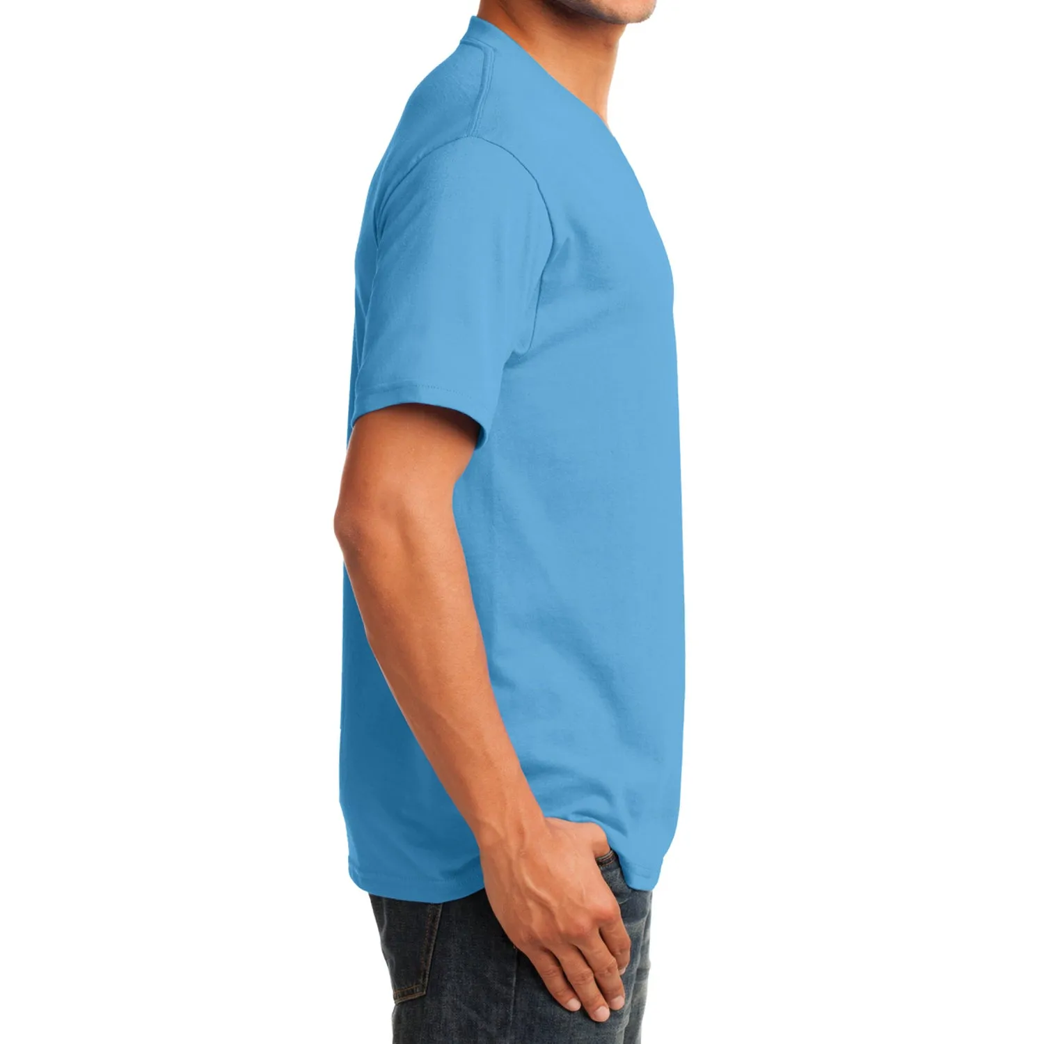 Men's Core Cotton V-Neck Tee