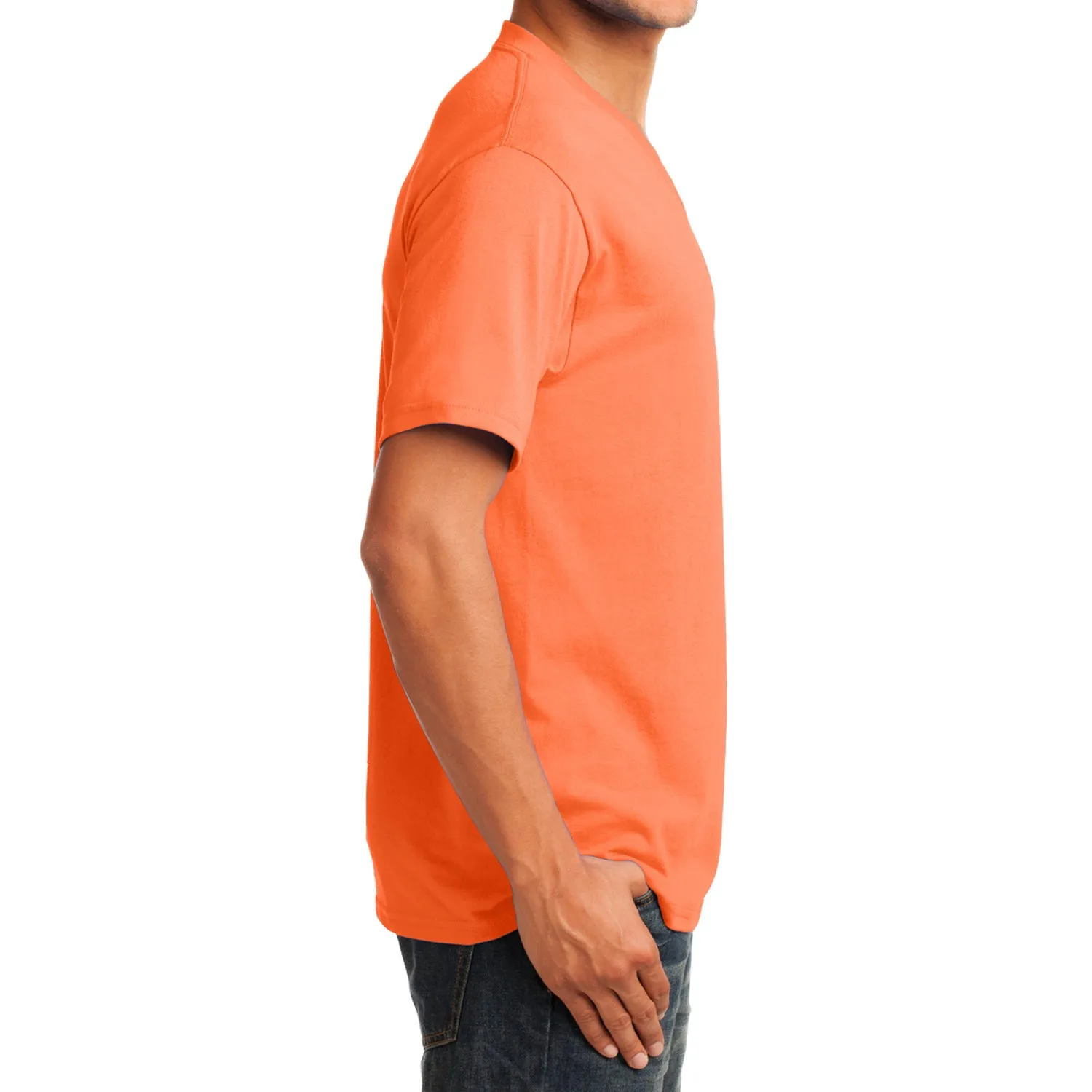 Men's Core Cotton V-Neck Tee