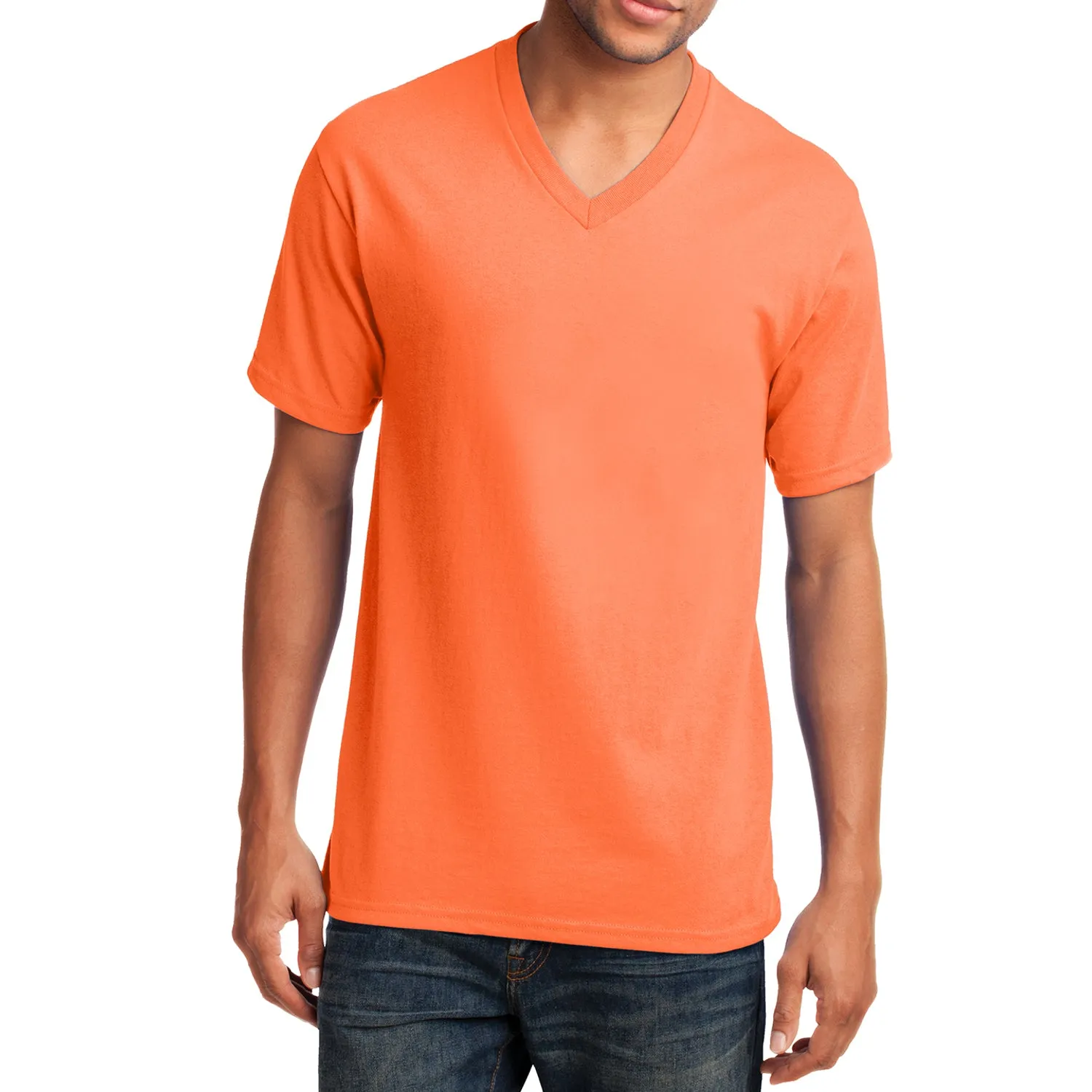 Men's Core Cotton V-Neck Tee