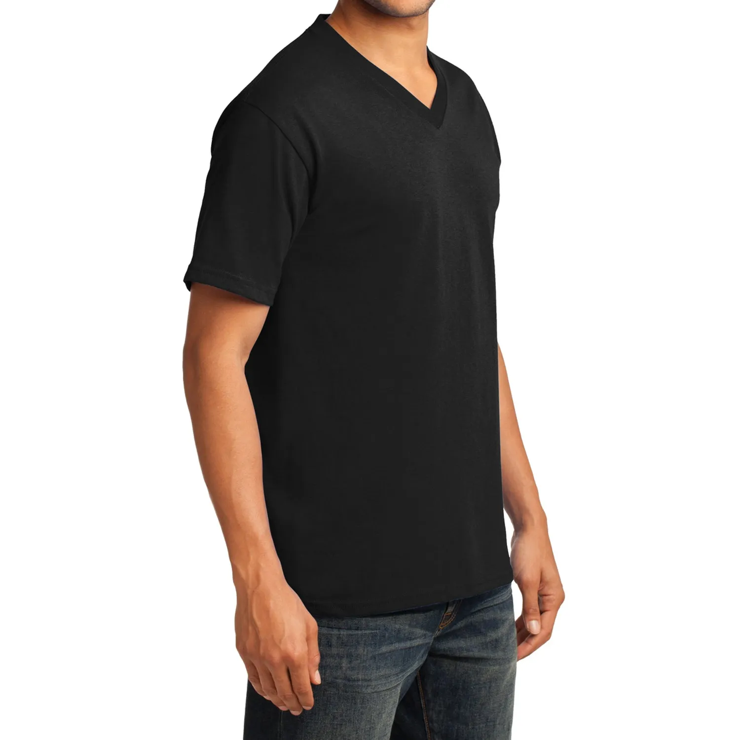 Men's Core Cotton V-Neck Tee