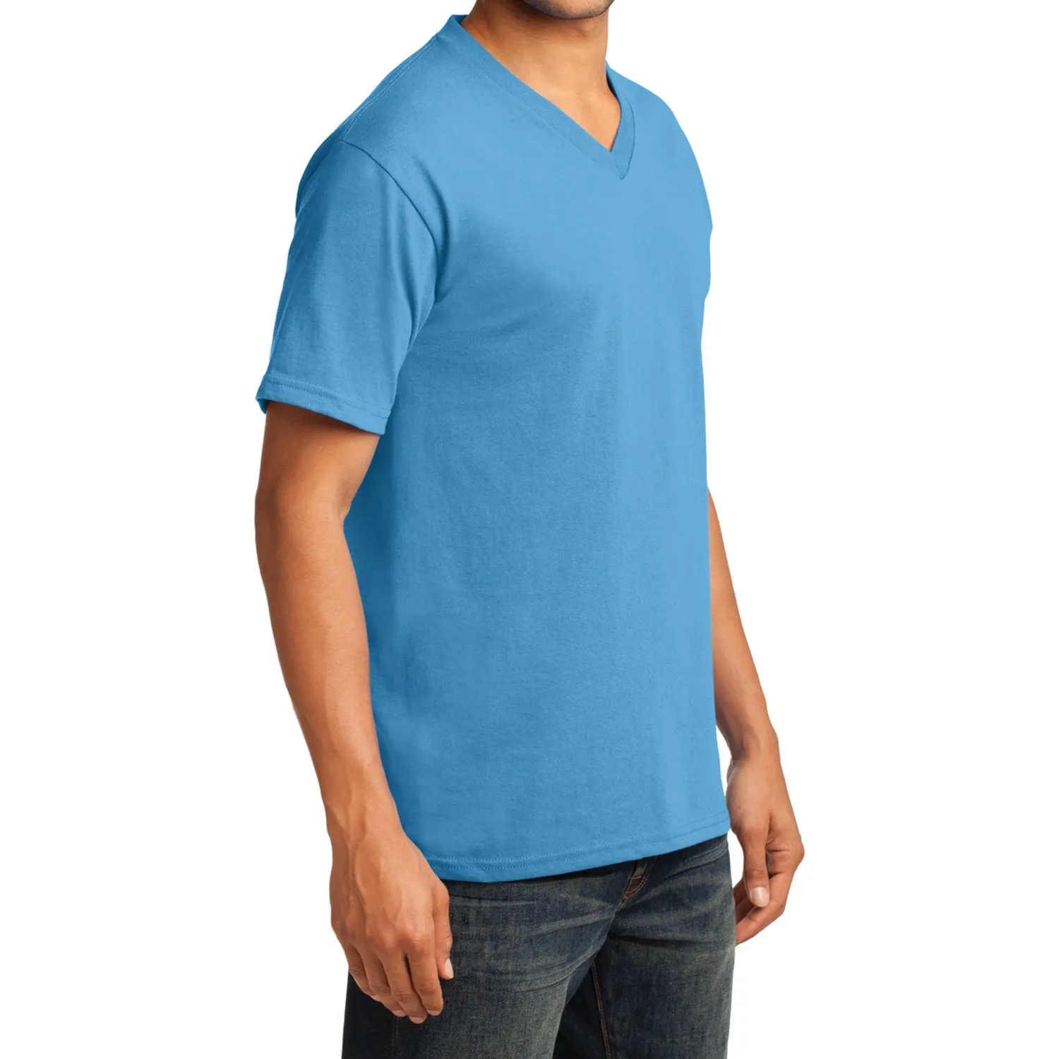 Men's Core Cotton V-Neck Tee