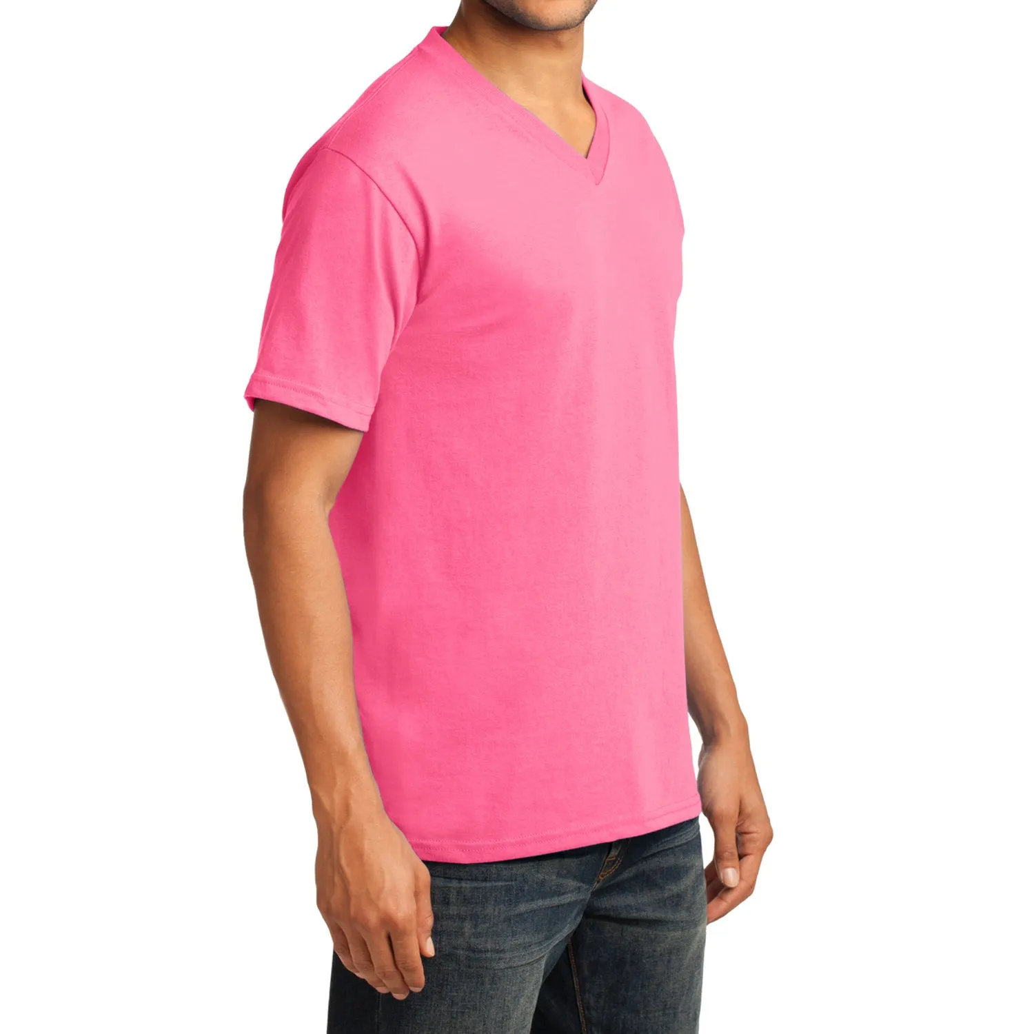 Men's Core Cotton V-Neck Tee