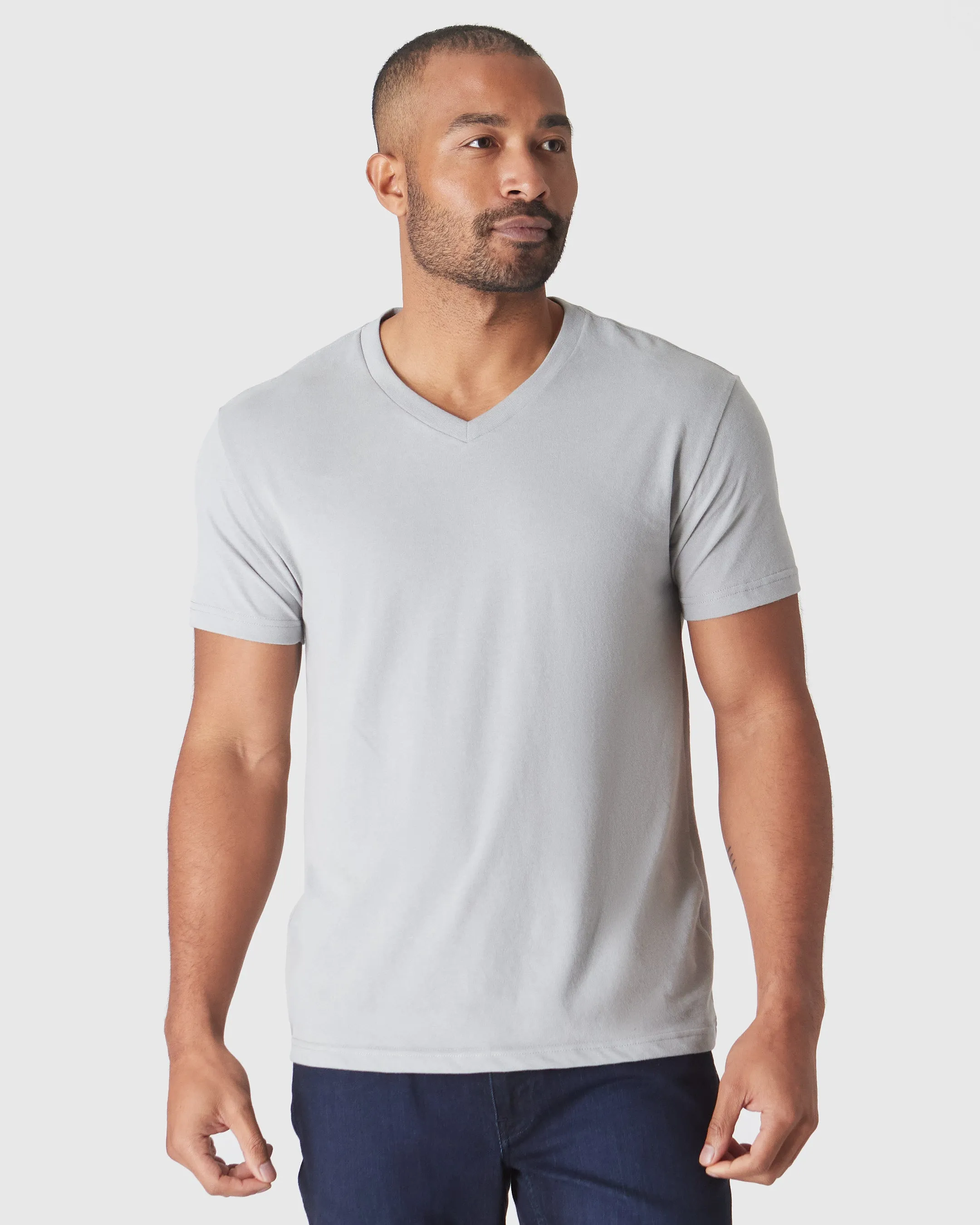 Military Steel V-Neck 3 Pack