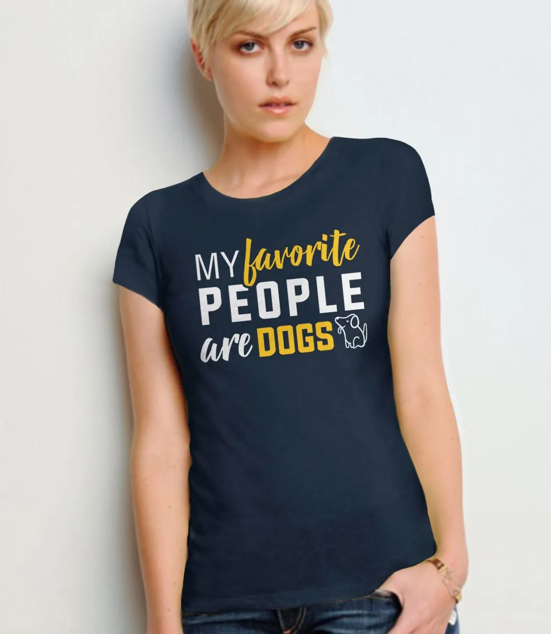 My Favorite People Are Dogs T-Shirt