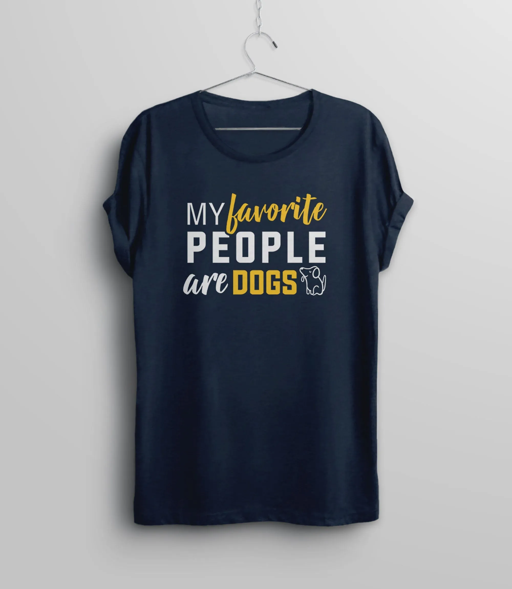 My Favorite People Are Dogs T-Shirt