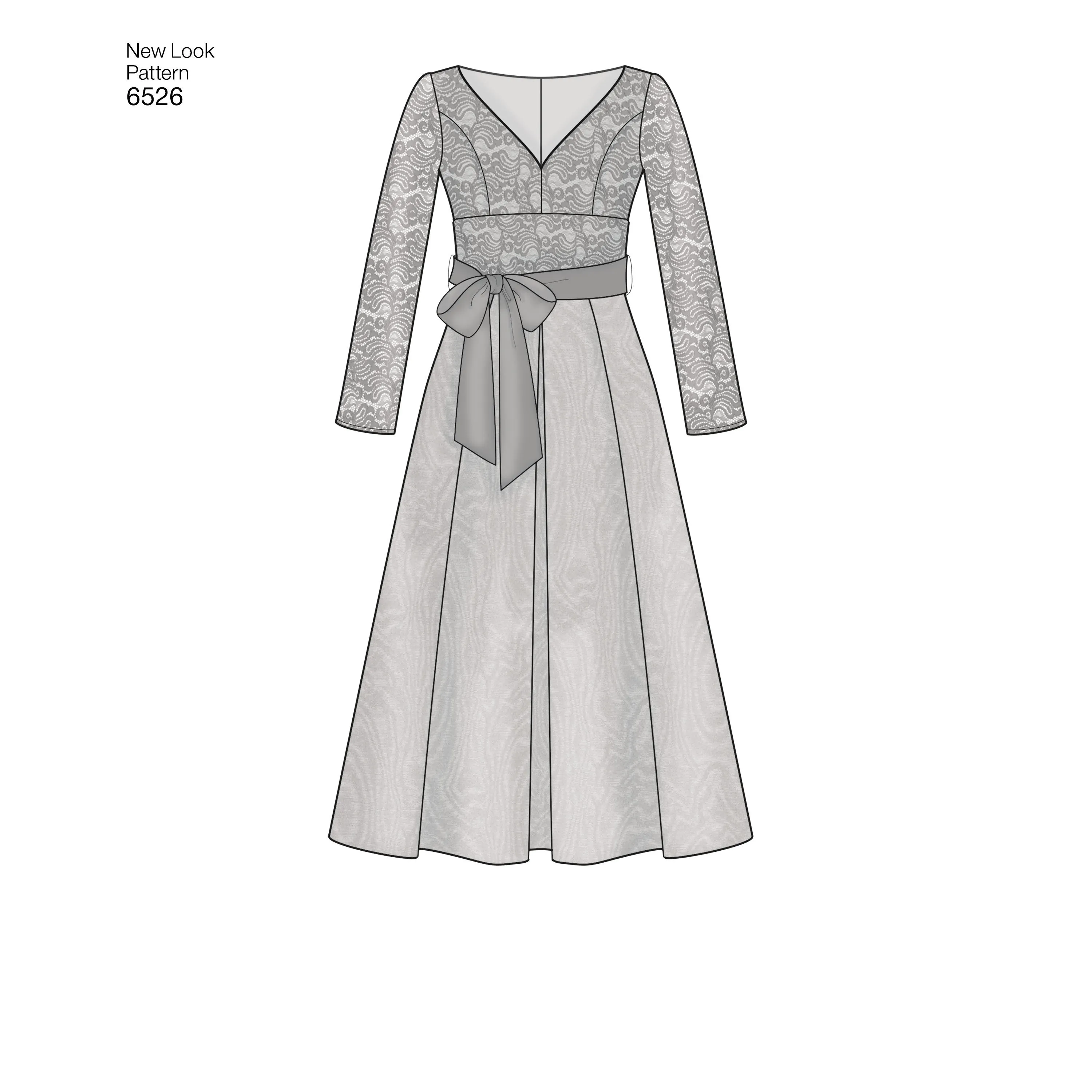 NL6526 Women's Dress Pattern