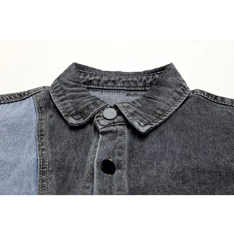 Patchwork Denim Jackets