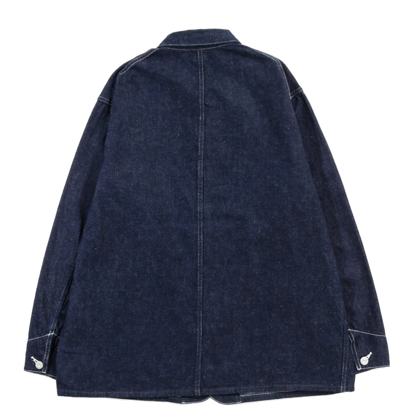 PHIGVEL MAKERS DENIM CHORE COAT INDIGO