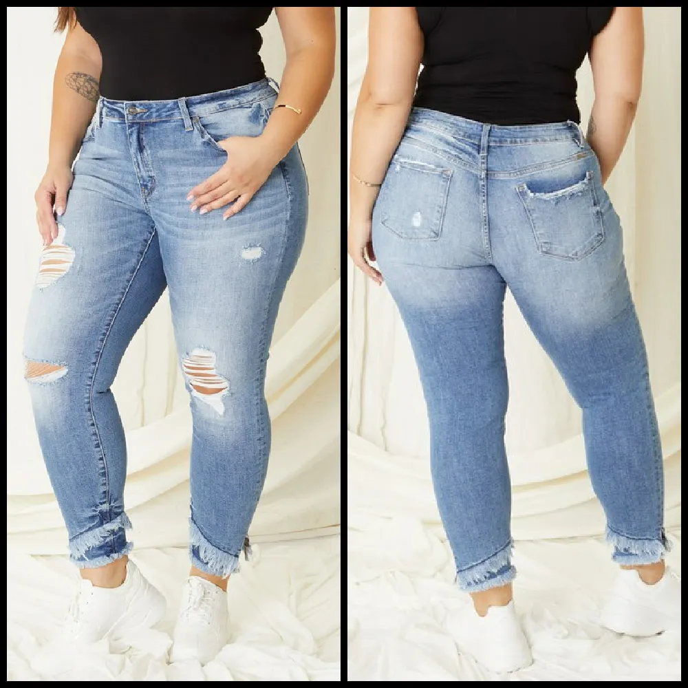 Plus Off The Rails Skinny Jean