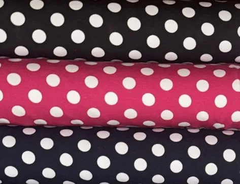 POLKA DOT COTTON JERSEY PER METRE